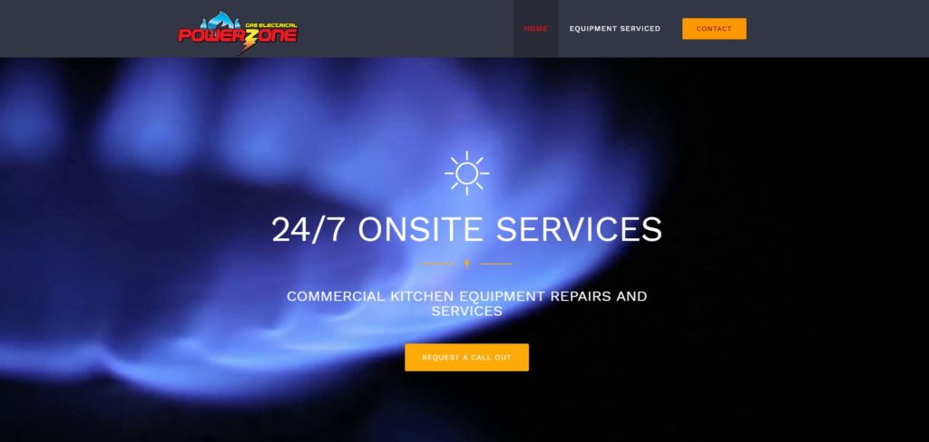 Gas Electrical Powerzone Website